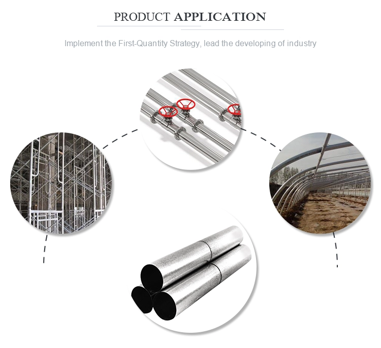 q195 q215 pre-galvanized round pipe