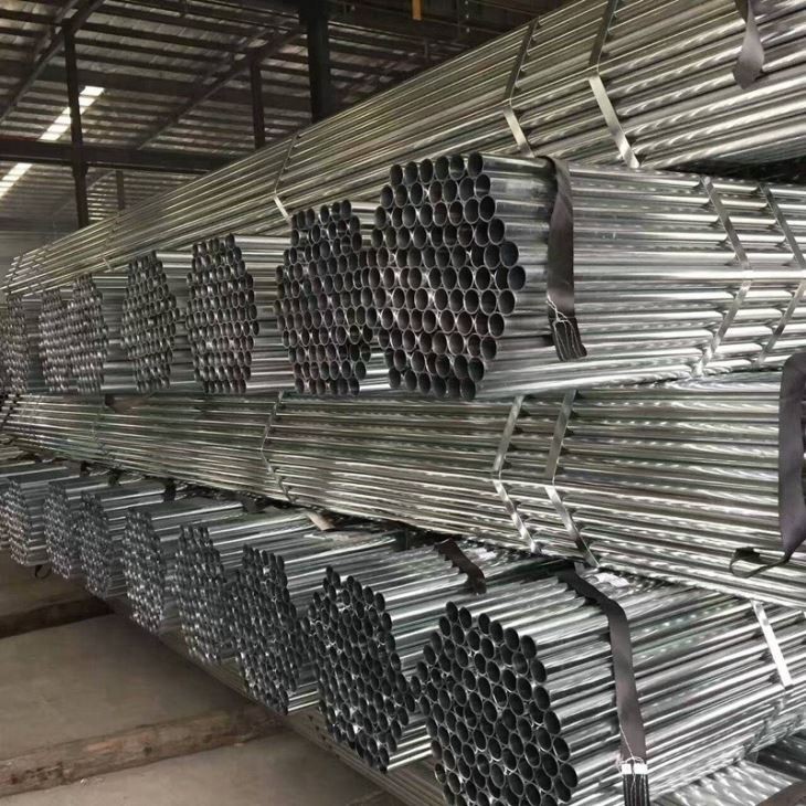 q195 q235 pre-galvanized round pipe Gi Steel Tube