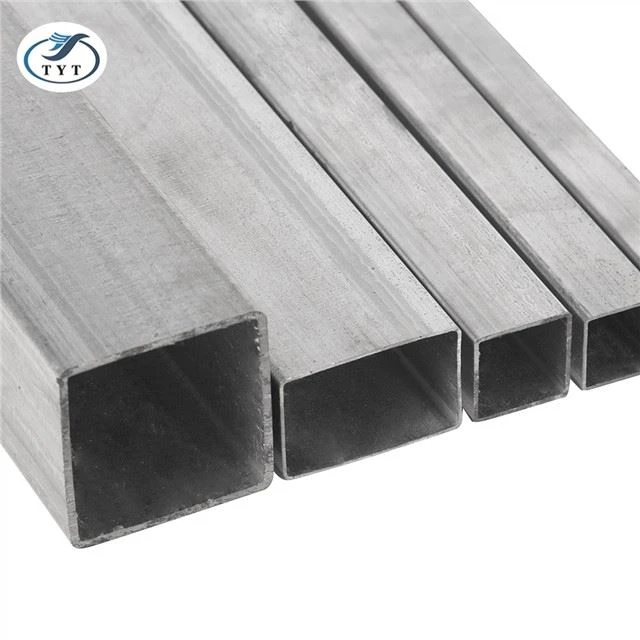 40x40mm 6m طول لوله آهن فولادی لوله فولادی برای ساخت و ساز